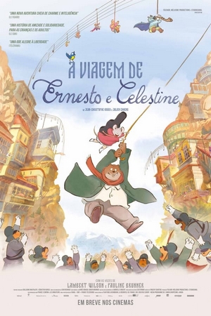 A Viagem de Ernesto e Celestine Dual Áudio